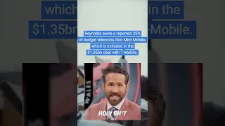Ryan Reynolds sells Mint Mobile to T-Mobile. 😯 #shorts #celebrity #movies #viral #trending #usa