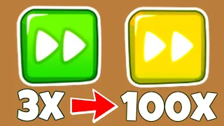 EXTREME Fast Forward Mode - BTD6 On 100x Speed!