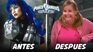 Power Rangers in Space ANTES y DESPUES