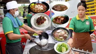 Amazing Taste! Delicious Noodle with Traditional Soup! Roasted Duck on Rice | Cambodian Street Food