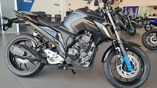 NOVA YAMAHA FAZER FZ25 ABS 2024 NA COR VERDE FOSCO