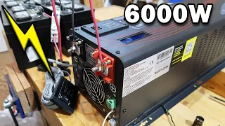 Sun Gold Power 6000w Pure Sine Wave Inverter and Charger