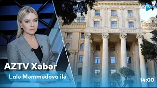 Lalə Məmmədova ilə "AZTV Xəbər" (14:00) | 23.09.2022