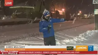 Heavy snow blankets NC mountains, rain-snow mix near Charlotte