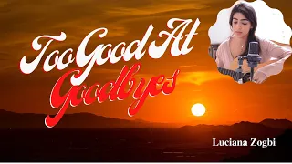 LYRICS "Too Good At Goodbyes" - Sam Smith [COVER by Luciana Zogbi]