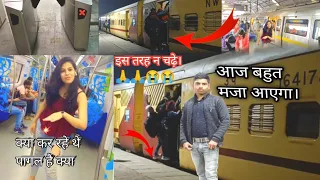 My first Vlogs today//Delhi metro station to sikandarpur metro station //Rajnish vlogs shikohabad