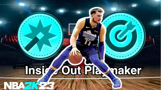 NBA 2K23 BEST Luka Doncic Build With 90 Handle Gold Bully + High Rebound Is A Monster Point Guard!