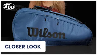 Take a closer look at the 2022 Wilson Tour Ultra 12 Pack Tennis Racquet Bag