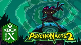 Psychonauts 2 Xbox Series X Gameplay [120fps] [Optimized] [Xbox Game Pass]