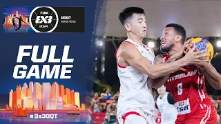 Hong Kong, China 🇭🇰 vs Switzerland 🇨🇭 | Men Full Game | FIBA #3x3UOQT 2024