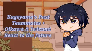 Kageyama's Past Teammates react to his future|First video|Please read description|