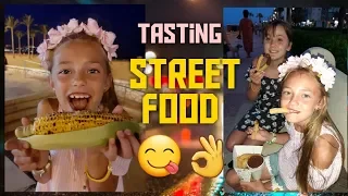 Tasting street food in Spain 😋👌