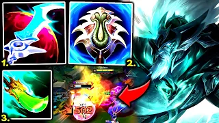 PANTHEON TOP BUT I THROW 1K+ DMG SPEARS (AND ITS AMAZING) - S14 Pantheon TOP Gameplay Guide