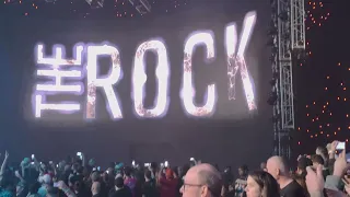 The Rock's 1st Final Boss entrance, Cody Rhodes crowd entrance at Smackdown | March 8th, 2024