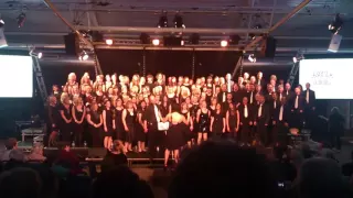 Somebody To Love  Queen performed by Soul of The City Choir Brighton 29 03 14 HD