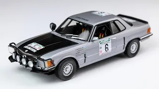 Building Mercedes-Benz 450 SLC Scale Model by Italeri — Complete Build Step by Step