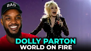 🎵 Dolly Parton - World On Fire REACTION