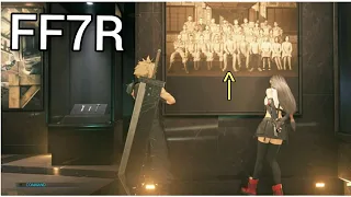 【FF7リメイク】プレジデント歴史コーナーの集合写真にFF10-2のシンラくん？らしき人物が！【FF7R】