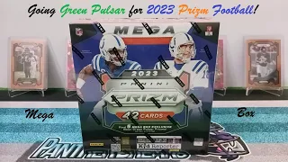 2023 Prizm Football Mega Box (Walmart Version)! Really Nice Green Pulsar! 💚