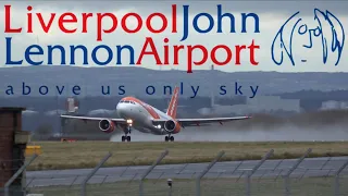 WINDY PLANESPOTTING AT LIVERPOOL JOHN LENNON AIRPORT! - 19th DECEMBER 2022 ✈️