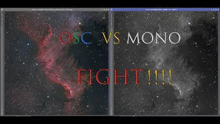 Astrophotography:  OSC vs Mono!!!