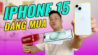 iPHONE 15 ĐÁNH GIÁ CHI TIẾT: ĐÁNG MUA HƠN CẢ 15 PRO MAX !??