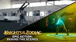 KNIGHTS OF THE ZODIAC – On Set with the Stunt Team