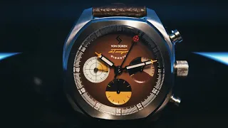 Teaser Von Doren Il Tempo Gigante Automatisk Kronograf