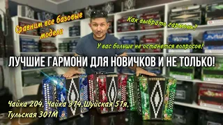 Как выбрать гармонь новичку и не только? Шуйская или Тульская гармонь? Обзор на все базовые модели!