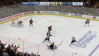 Brutal missed trip leads to blues goal and makes bruins fans go irate