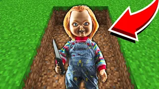 KATİL BEBEK CHUCKY'NİN MEZARINI BULDUM! - Minecraft