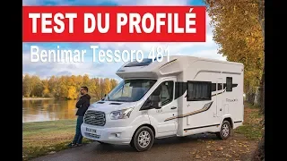 Le camping-car Benimar Tessoro 481 en super essai