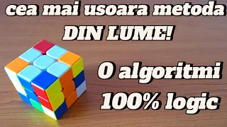 CEL MAI SIMPLU SI INTUITIV TUTORIAL LA CUB RUBIK 3X3X3 | pasul 1/4: crucea alba