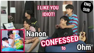 [OhmNanon] Nanon CONFESSED his feelings to Ohm During GMMTV Safe House SS2 Day 6