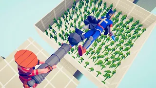 WHO CAN SURVIVE CANNON + ZOMBIE PIT | TABS Totally Accurate Battle Simulator