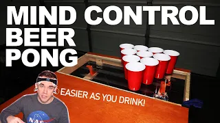 I Made Mind Controlled Beer Pong