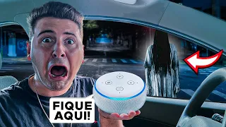 A ALEXA DECIDE AONDE VAMOS DE CARRO ÀS 3 DA MANHÃ! (ASSUSTADOR)