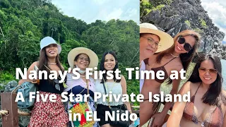 Travel Vlog with Mom Series: First time Travel to Cauayan Island Resort El Nido Palawan
