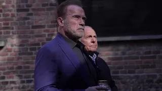 Arnold Schwarzenegger Pays Respects at Auschwitz