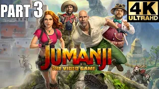 ジュマンジ JUMANJI: The Video Game Walkthrough Gameplay Part 3 - Mountain fortress / Xbox One X in 4K
