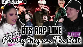 Latinos react to 'BTS Rapline proving they are the best' 🥵