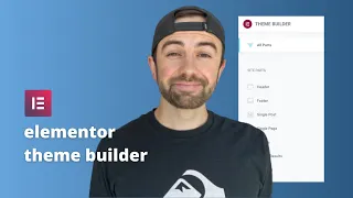 Elementor Theme Builder - Global Colors, Global Fonts, Header And Footer | Build A Website