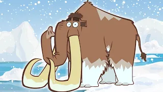 Woolly Mammoth | Learn Dinosaur Facts | Dinosaur Cartoons for Children By I'm A Dinosaur