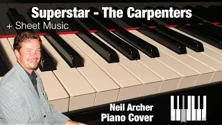 Superstar - The Carpenters - Piano Cover