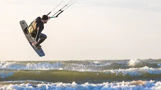 31 december 2021 kitesurfing Katwijk aan zee