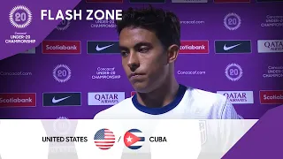 Concacaf Under-20 Championship 2022 Flash Zone | Quinn Sullivan from United States