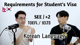 Requirements for Student's Visa for Korean Universities