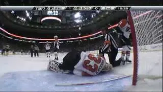 NHL: Brian Boucher Injured in Game 5 Against Bruins 5/10/10