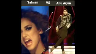 Salman Khan Vs Allu Arjun Dance #Bollywood#salmanKhan#AlluArjun