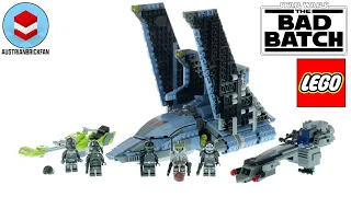 LEGO Star Wars 75314 The Bad Batch™ Attack Shuttle Speed Build